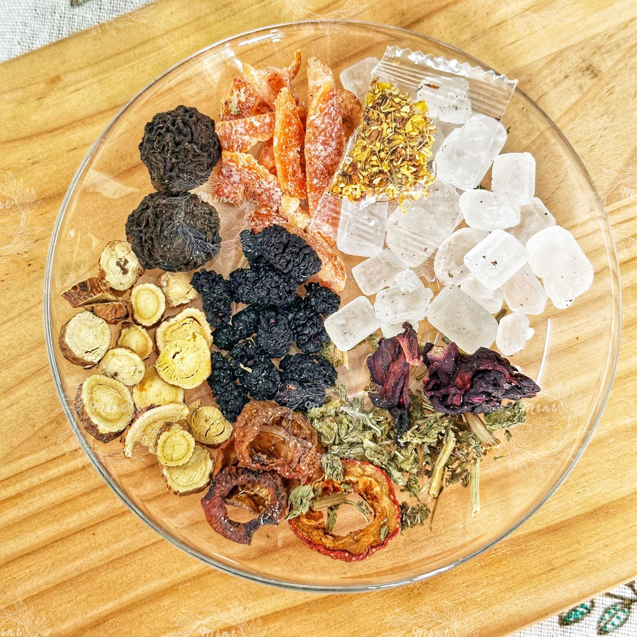 Trà Mơ Bát Bảo 8 Vị (Trà Bát Bảo Lường Xá) - Hộp 5 Set