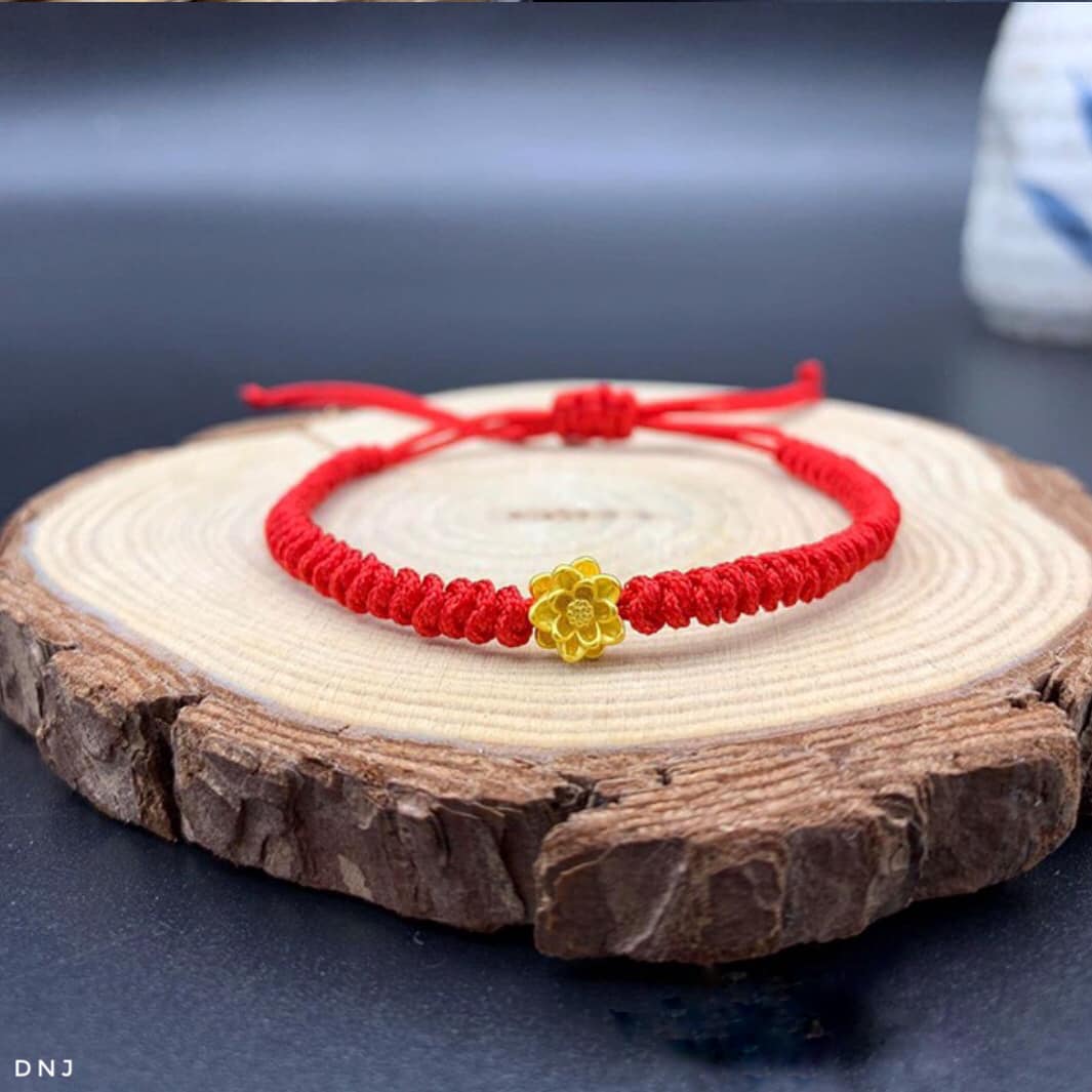Charm sen Vàng 24k