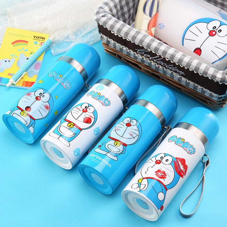 Bình giữ nhiệt Doremon đáng yêu dung tích 500ml