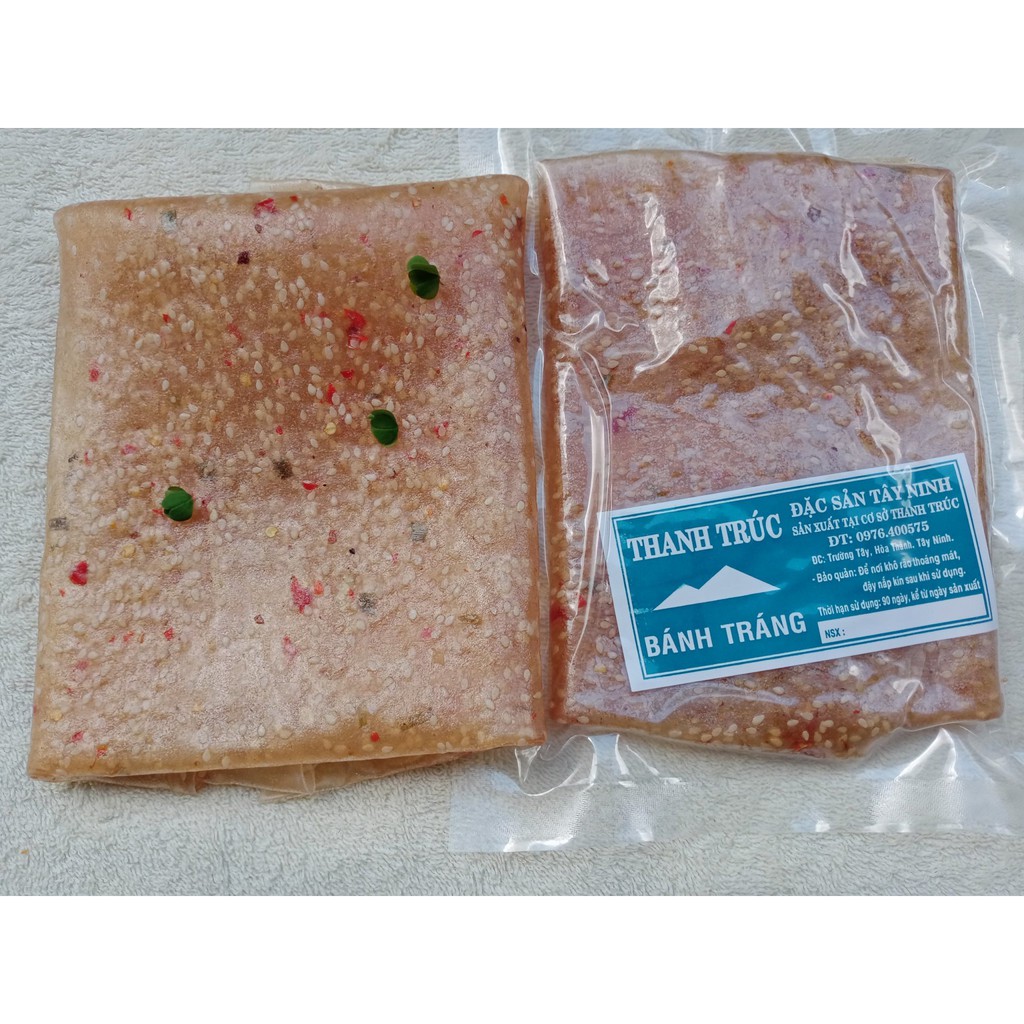 (1kg) Bánh Tráng Dẻo Me Hút Chân Không