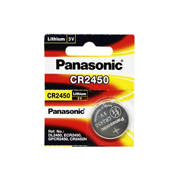 Pin CR2450 Panasonic Lithium 3 Volt - Hàng Chính Hãng