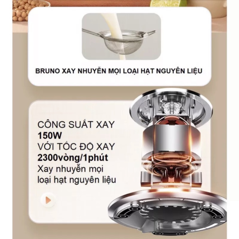 Trench milk maker 600ml seed milk maker