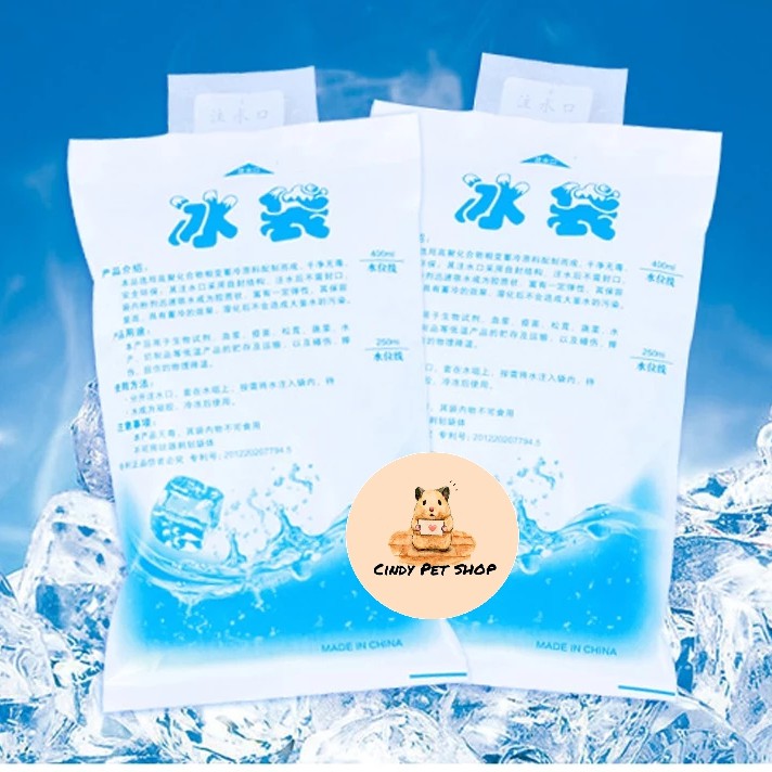 Túi gel tản nhiệt lạnh mát mẻ cho hamster, sóc, thỏ, bọ, chó, mèo