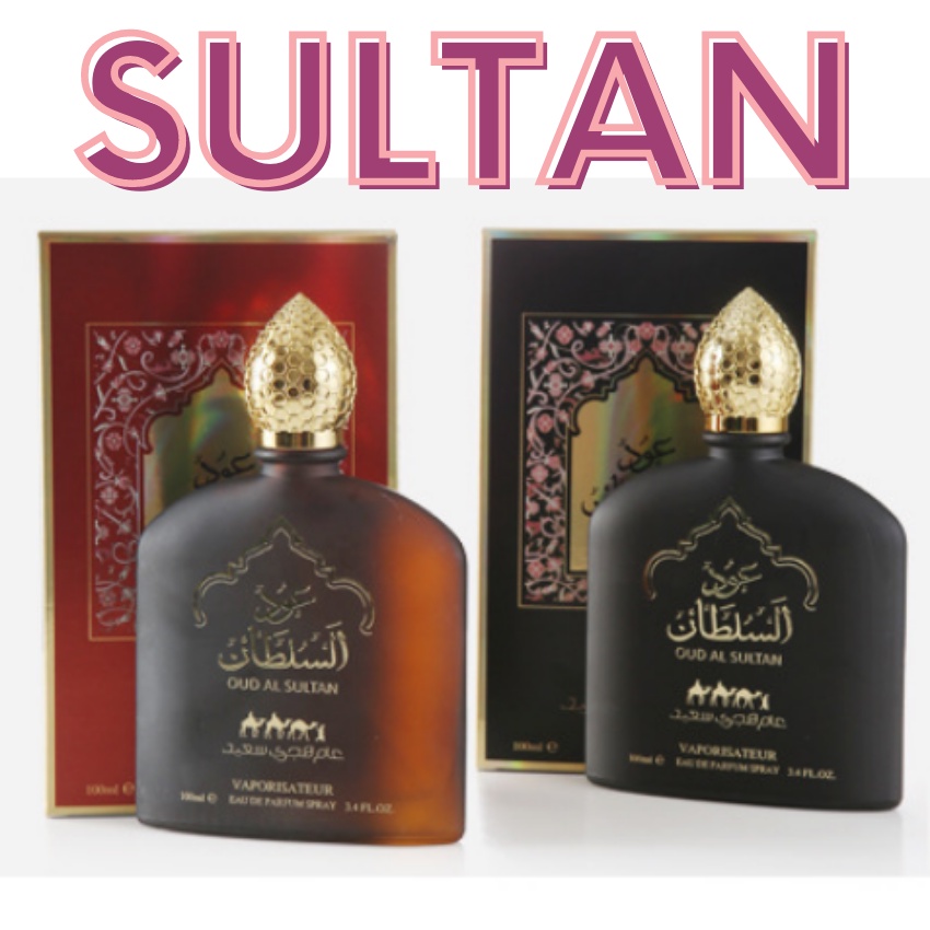 Nước Hoa Nam Sultan đen 100ml