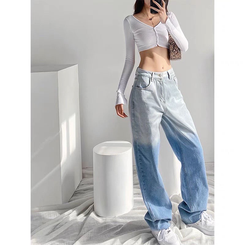 Quần Jean Nữ STBG002 XANH 2 MÀU Thời Trang Nữ Tính
