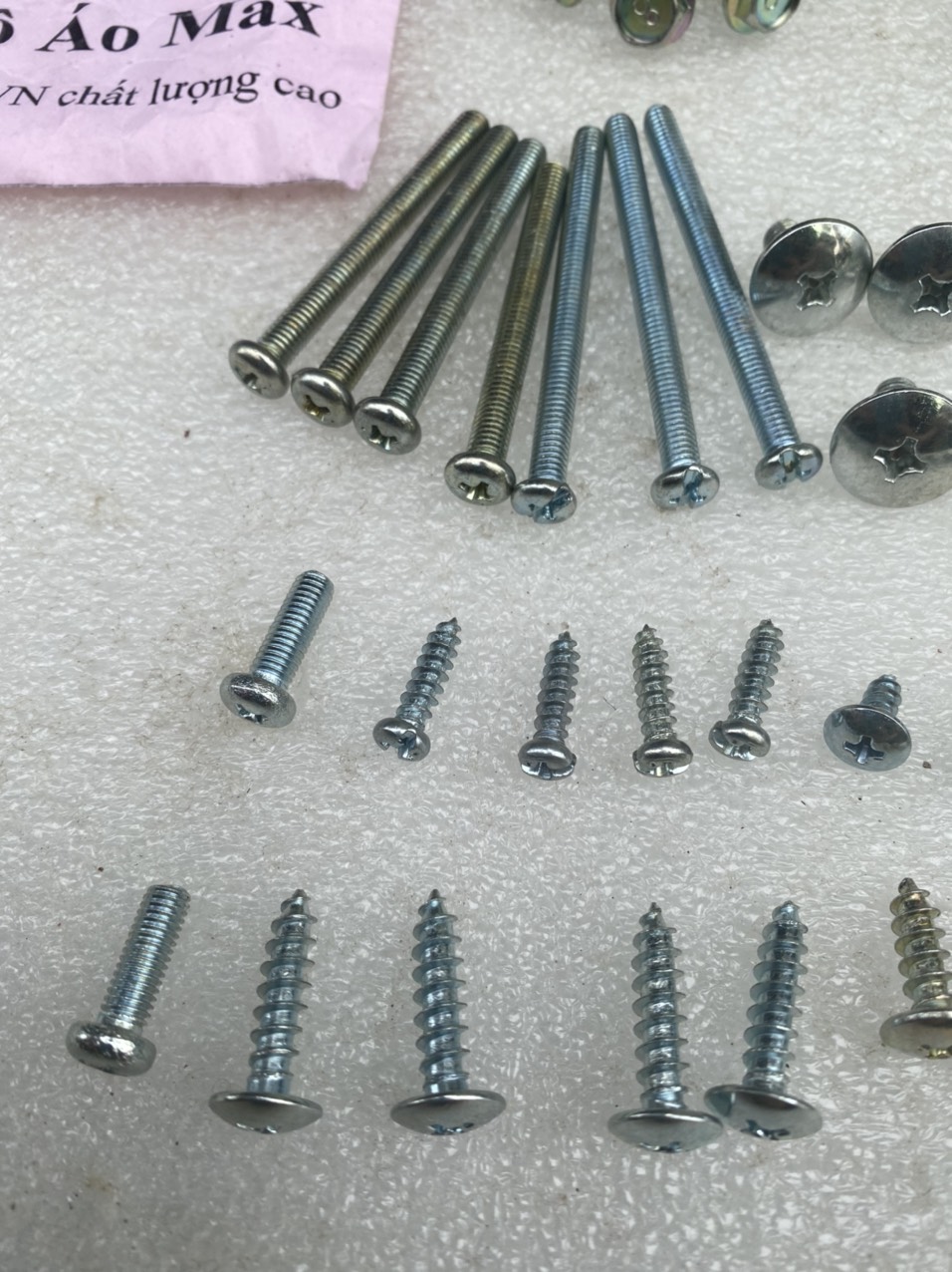 BỘ ỐC DÀN ÁO MAX 3 TRUNG QUỐC