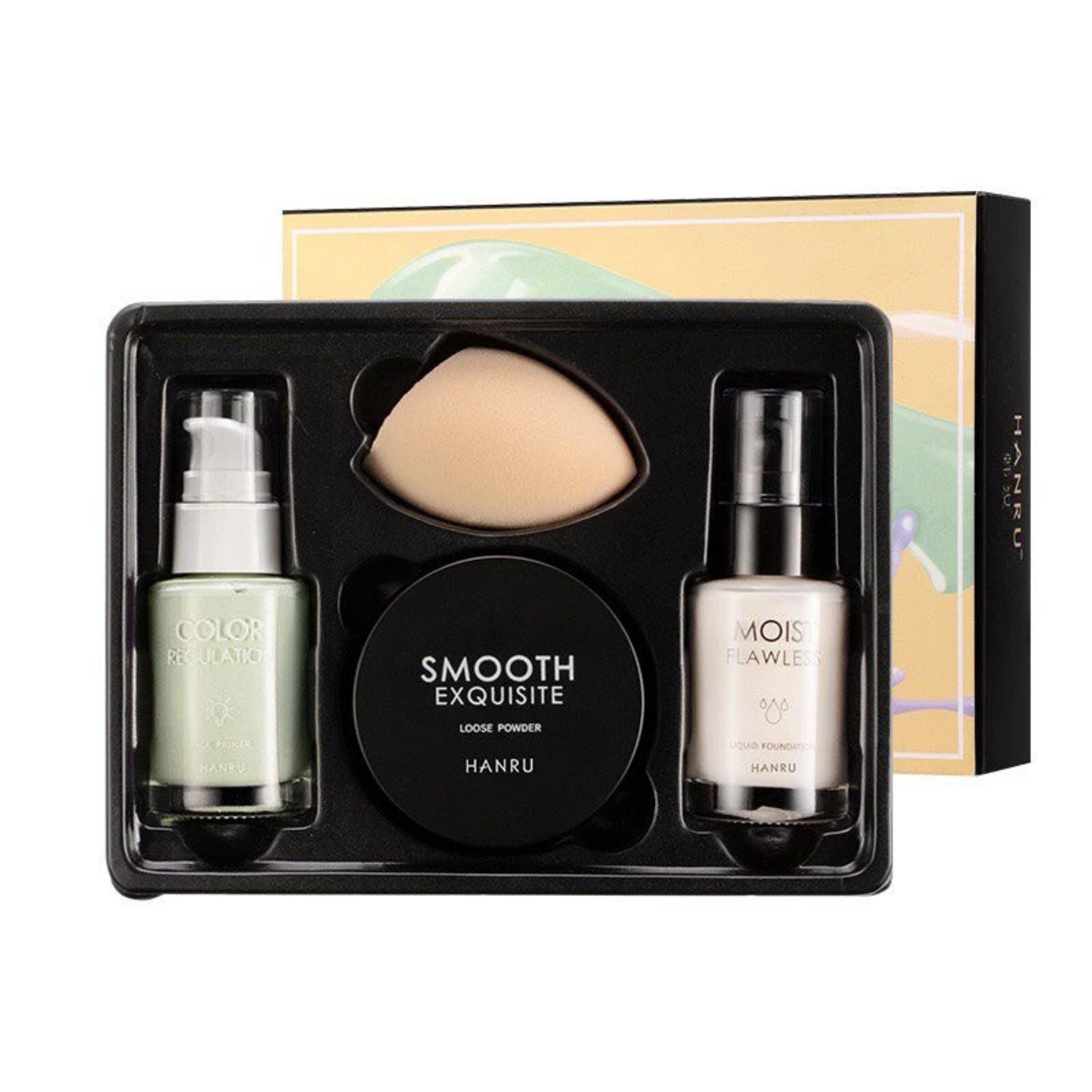 Set Trang Điểm PRETTY MAKEUP MSMEESHU HANRU 4 Món