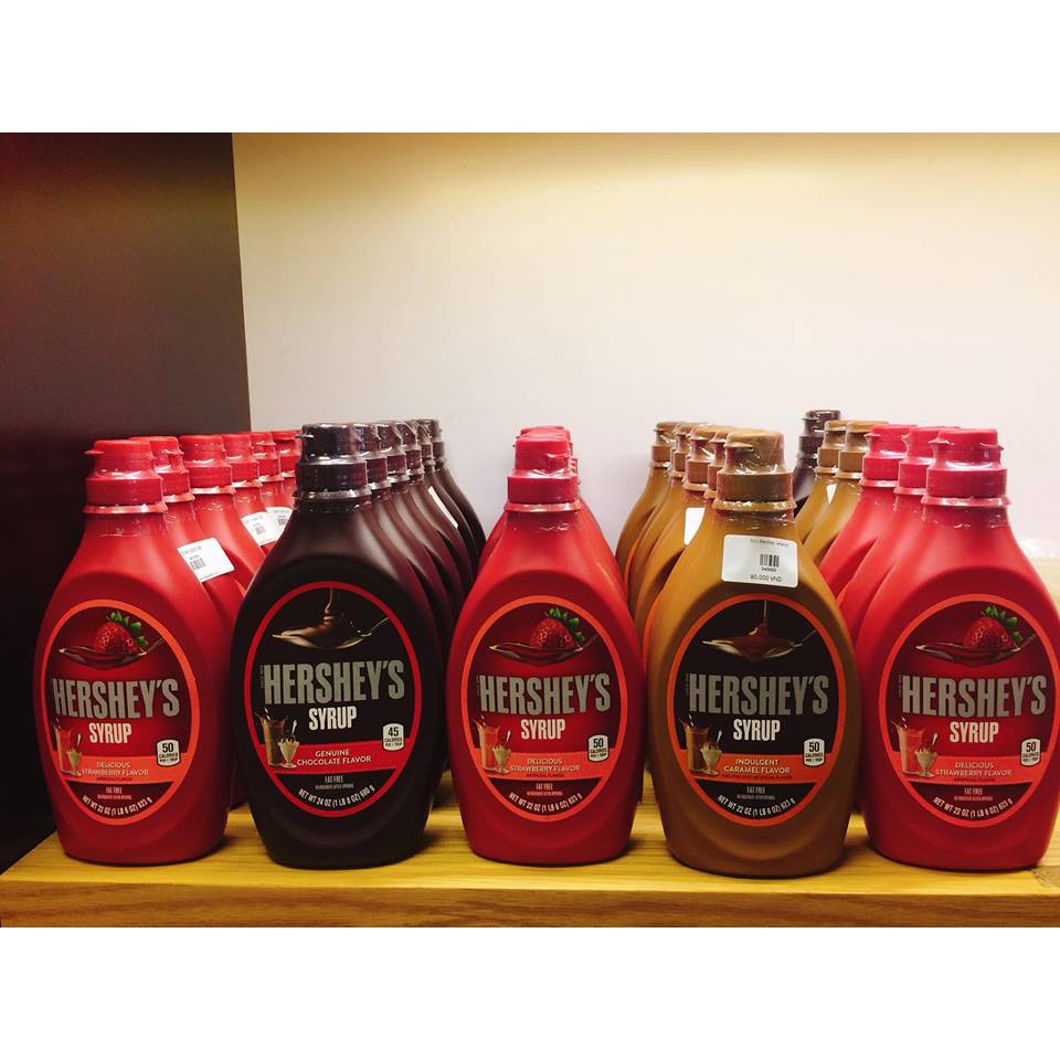 sốt Hershey's các loại