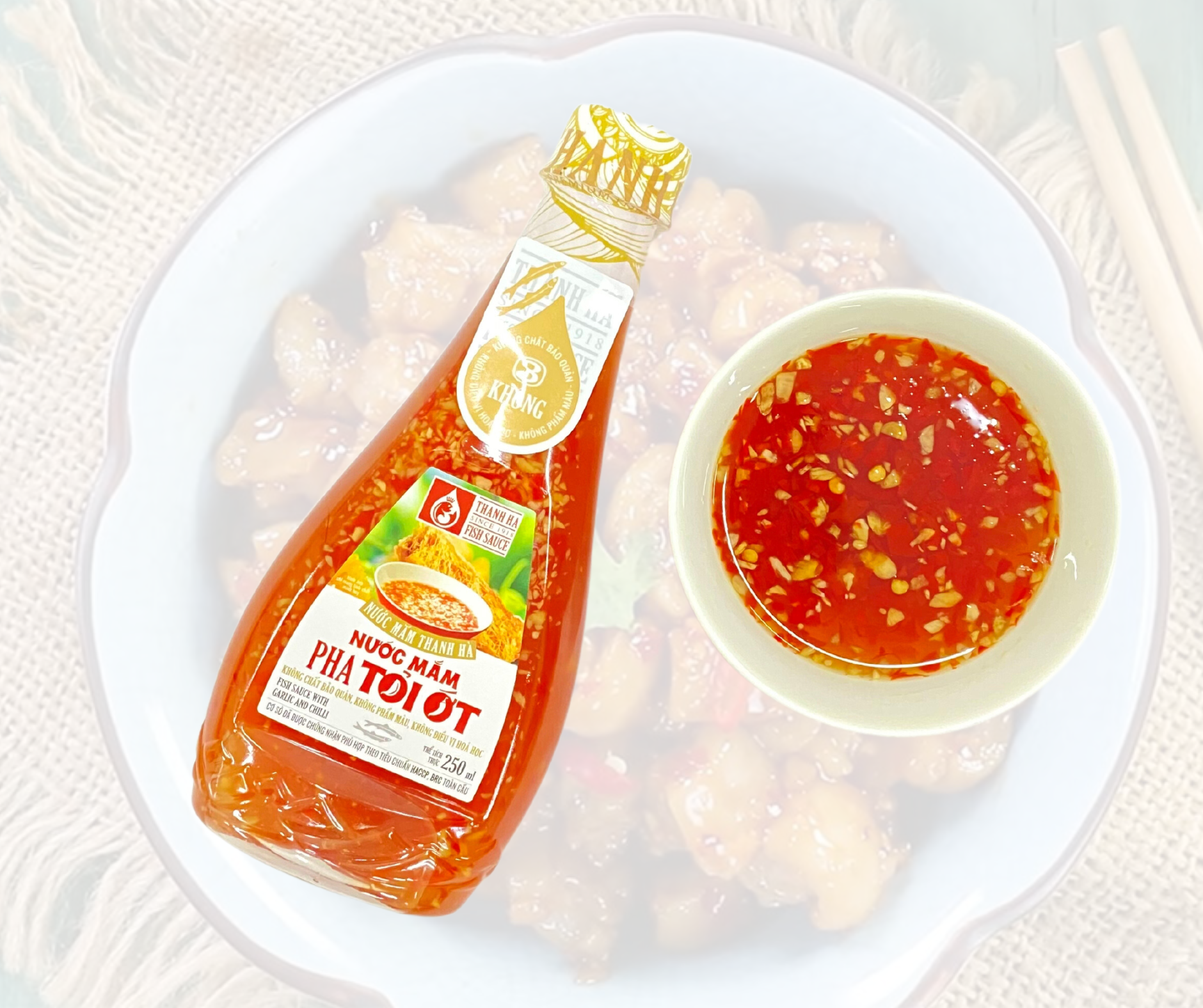 Nước mắm Tỏi ớt Thanh Hà 500ml