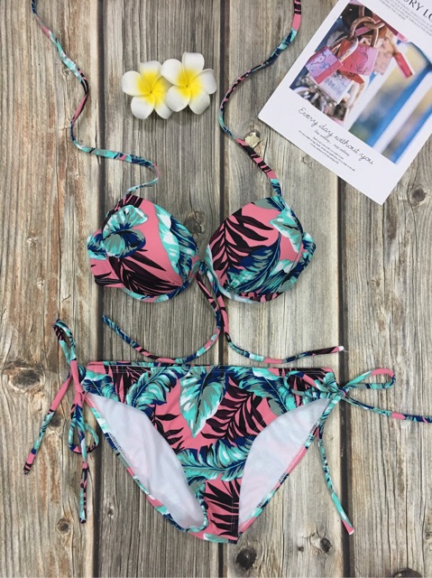 [HCM]Đồ bơi bikini 2 mảnh khoe dáng hoa siêu đẹp