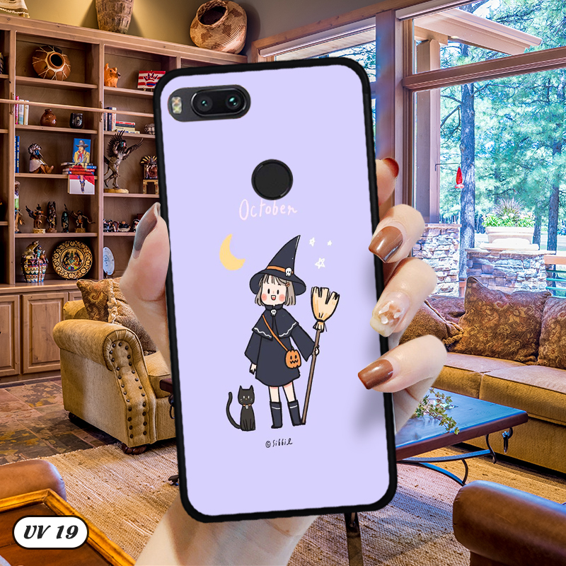 Ốp Xiaomi Mi A1 lưng nhám -ngộ nghĩnh
