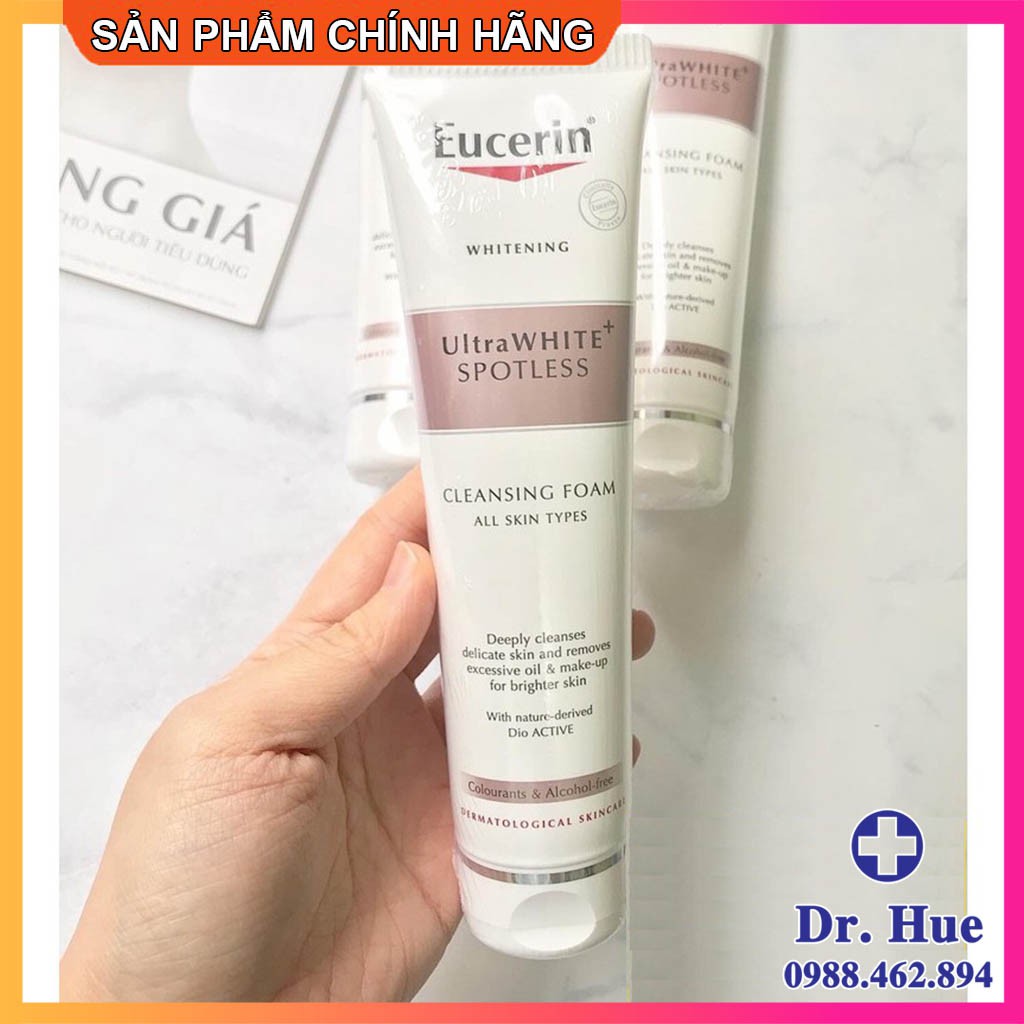 Sữa Rửa Mặt Eucerin UltraWhite+ Spotless Cleansing Foam 150g