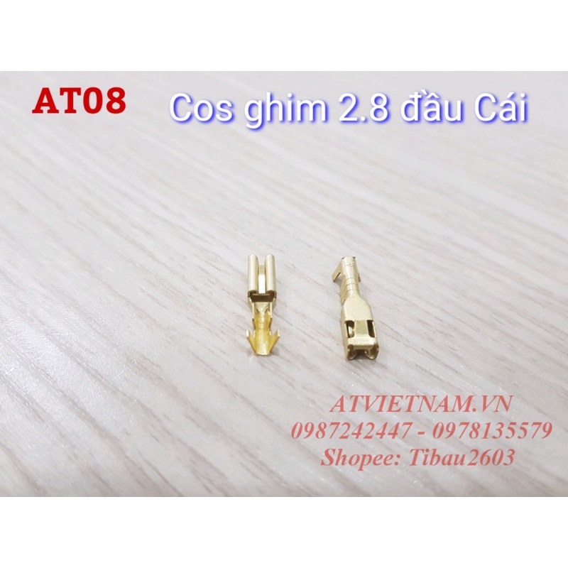 Cos Ghim 2.8 cái -AT08 ( 1 bịch/50 cái) - cose xe máy