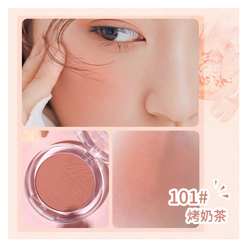 Phấn má hồng dạng nén WODWOD W893