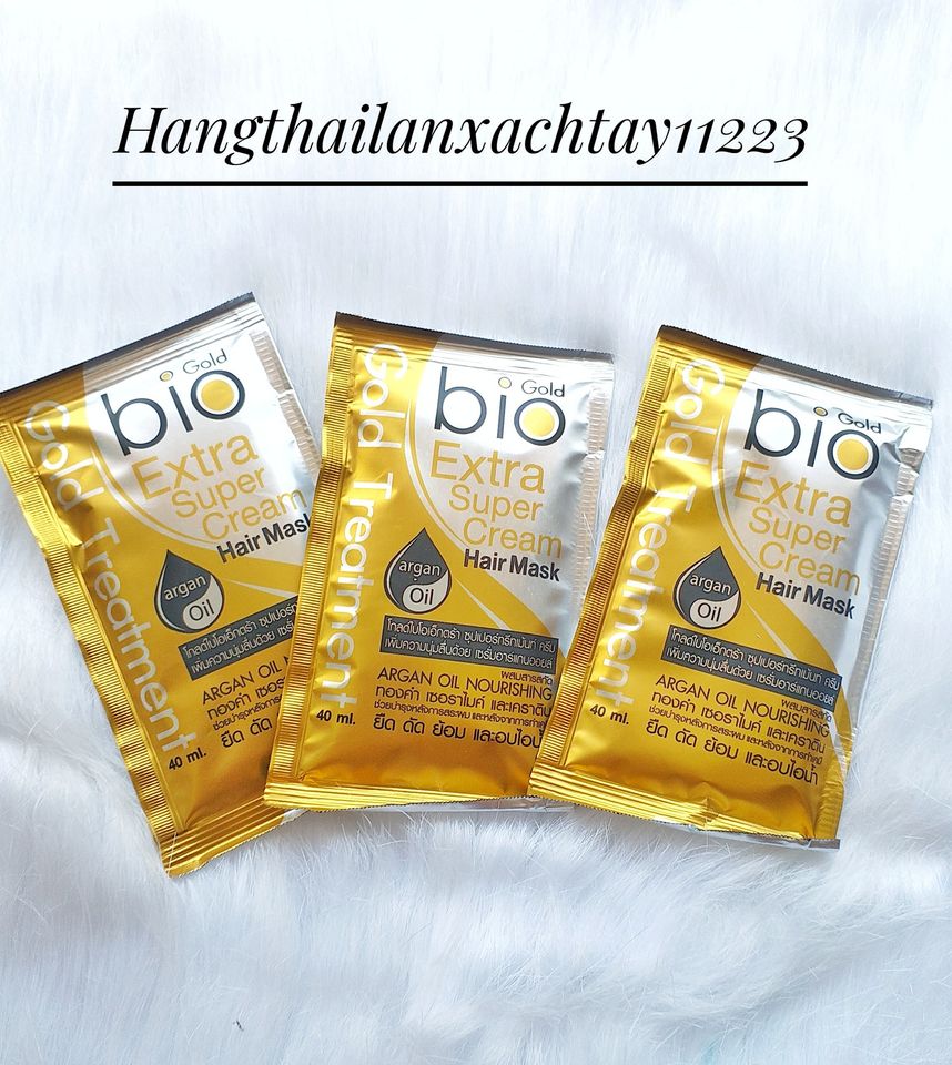 Ủ Tóc Bio GOLD Treatment Thái Lan 30ML