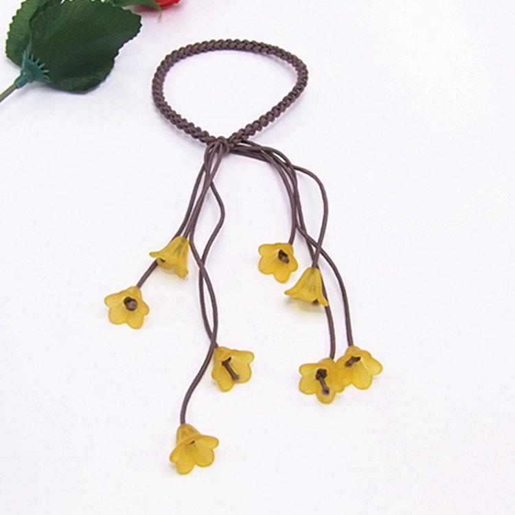 Dây cột tóc hoa rơi