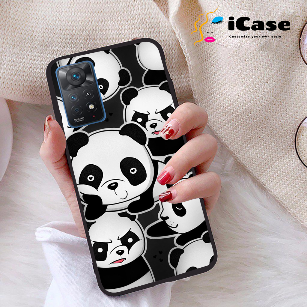 Ốp lưng Xiaomi Redmi Note 11 Pro 5G viền dẻo TPU BST Panda