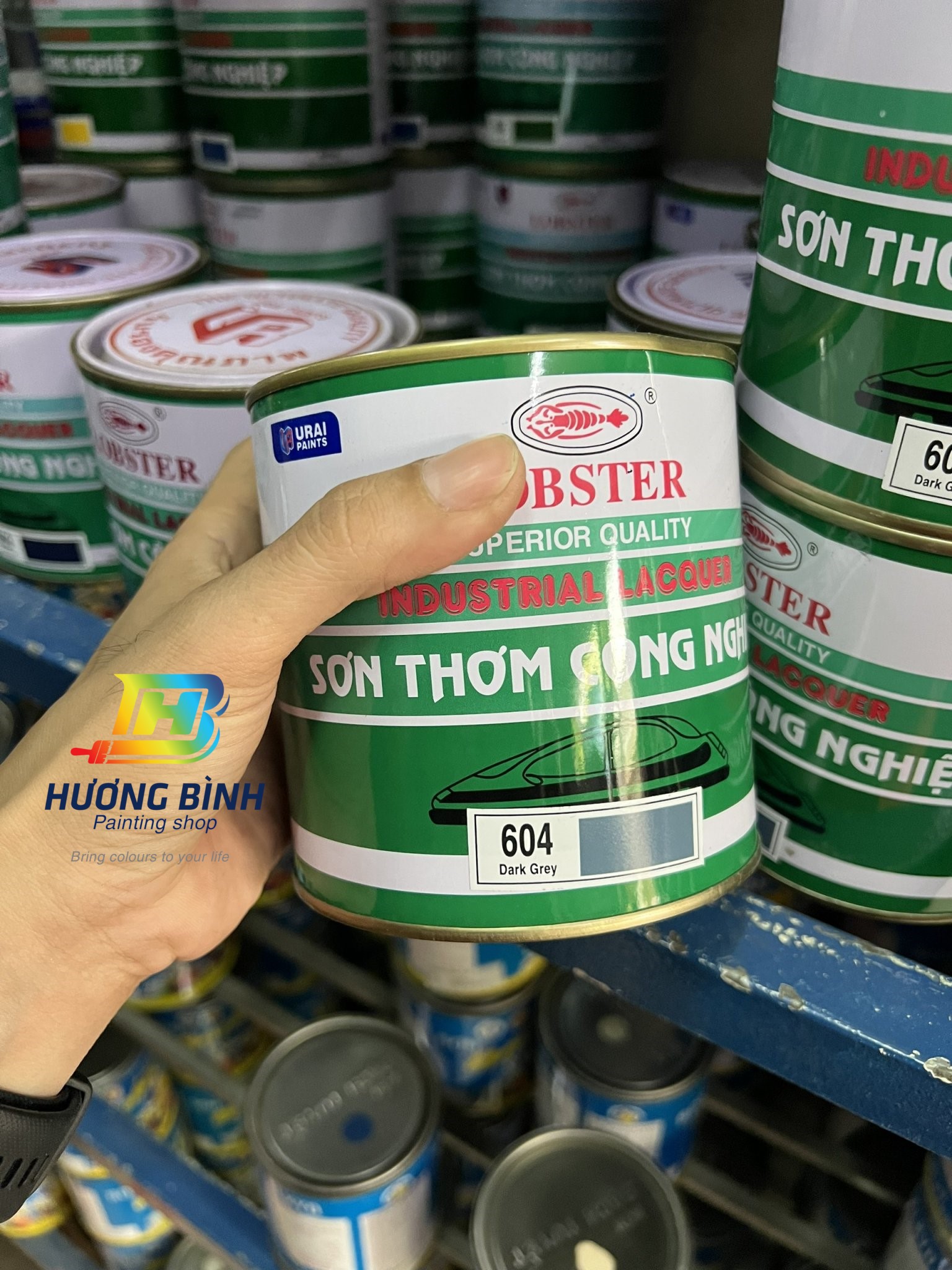 Sơn thơm công nghiệp Lobster - Industrial Lacquer (Lon 800ml)