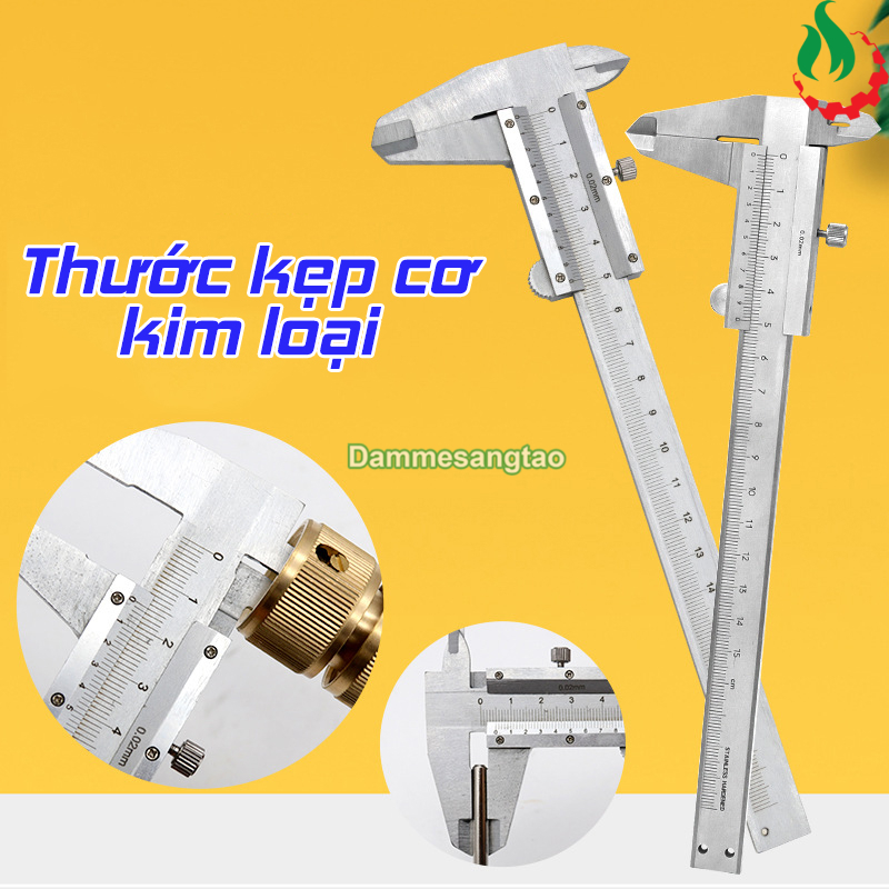 Thước kẹp cơ 150mm thép không gỉ