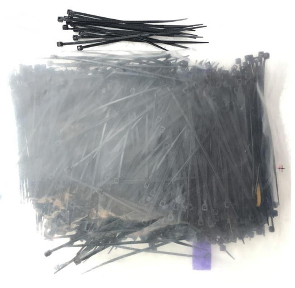 1000 dây lạt nhựa, dây rút nhựa cỡ 3x100mm