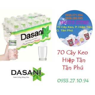 Thùng 24 chai nước tinh kiết Dasani 350ml Nước suối DASANI 350ml thùng 24 thumbnail