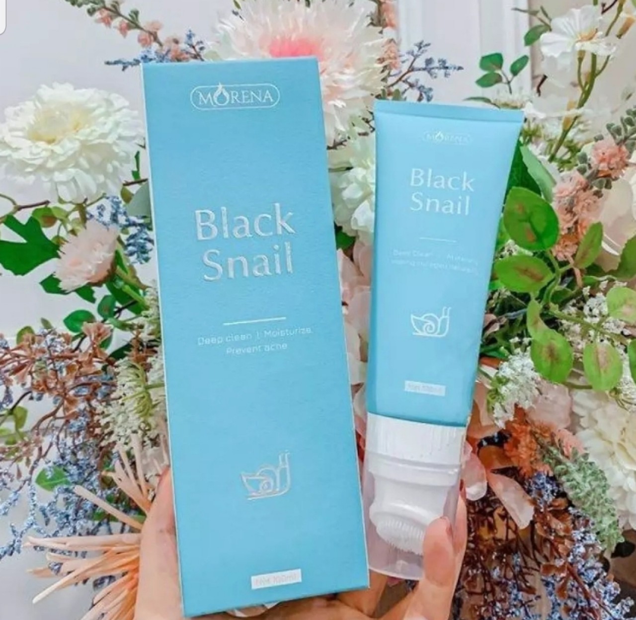 Sữa rửa mặt Black Snail, tinh chất ốc sên đen Hàn Quốc