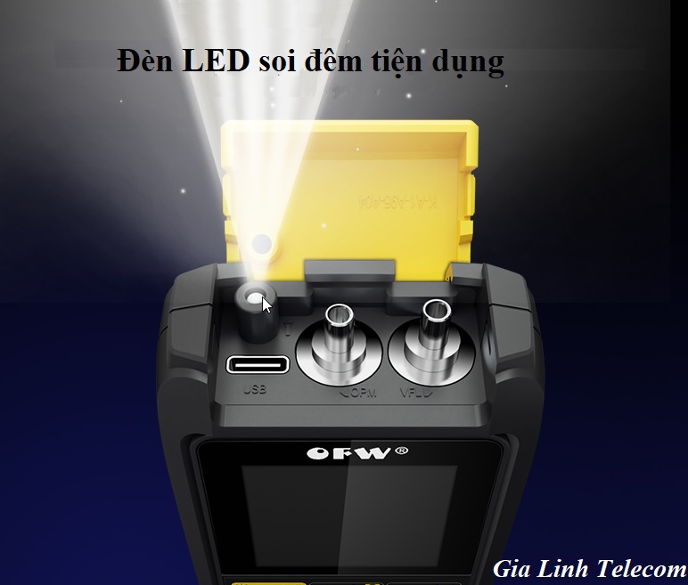 Máy đo công suất quang pin sạc OFW 4in1