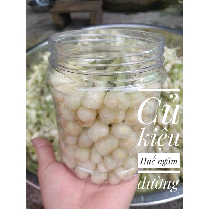Cụ Kiệu huế ngâm chua ngọt Hủ 500gr