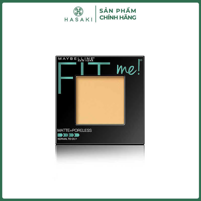 Phấn Phủ Maybelline Cho Da Thường Đến Da Dầu Fit Me Matte + Poreless Powder 9g