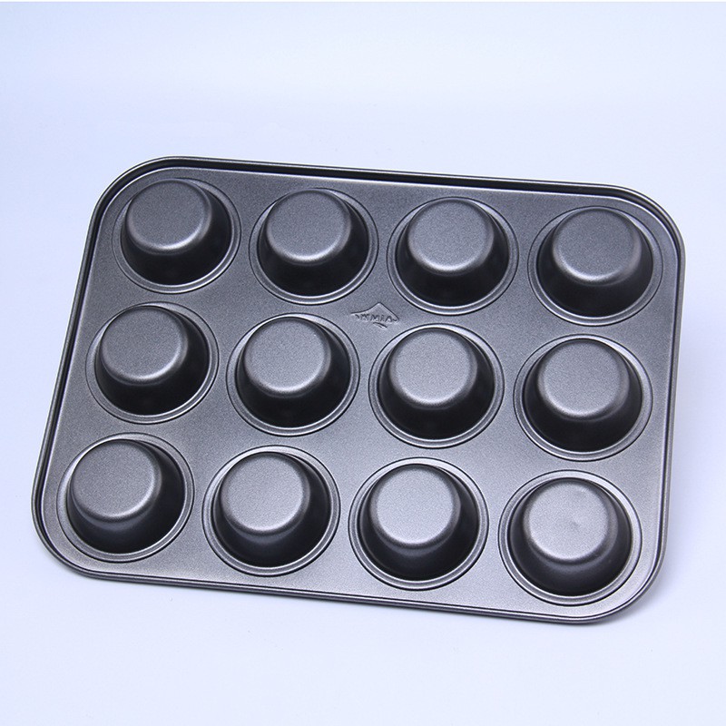 [HCM][CHẤT LƯỢNG CAO] Khuôn Cupcake 12 lỗ chống dính