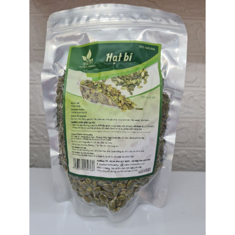 Hạt bí Viet Healthy 500g