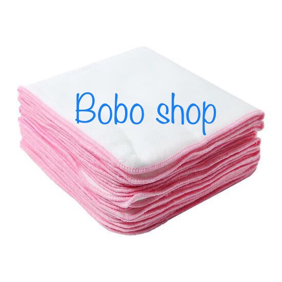 [HCM]Khăn Sữa Thiên Thanh 3 Lớp Cho Bé Màu Ngẫu Nhiên (Bịch 10 Cái)