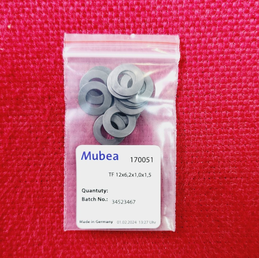 Lò xo đĩa mubea spw ( thông số 12x6,2x1,0x1,5) 13 chiếc