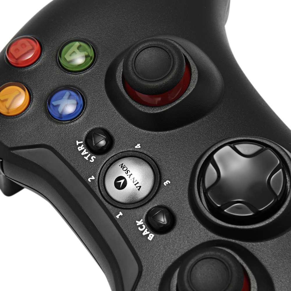 Tay cầm chơi game bluetooth VINYSON VA-005 hỗ trợ PC/ANDROID/IOS (Đen) - Nhất Tín Computer