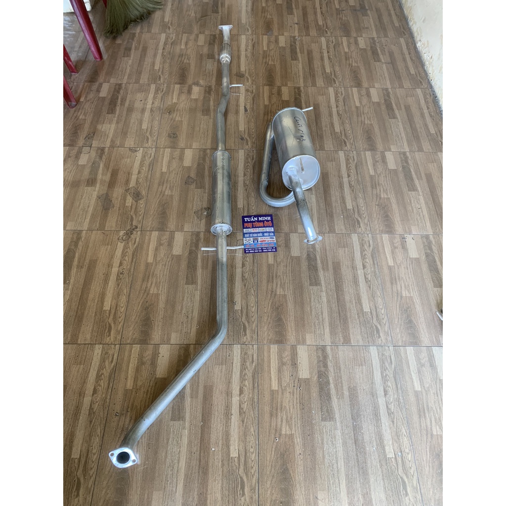 Ống xả, bô xả Spark 2008-2011 M200 (Matiz3)