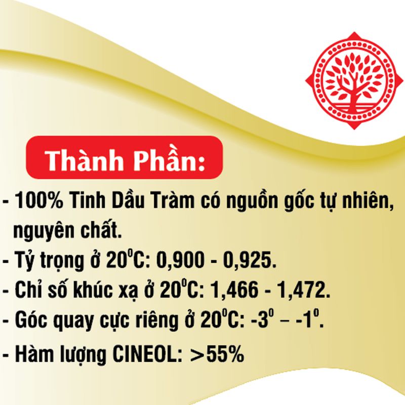 [HCM]TINH DẦU TRÀM GOLD CAO CẤP 10 ML