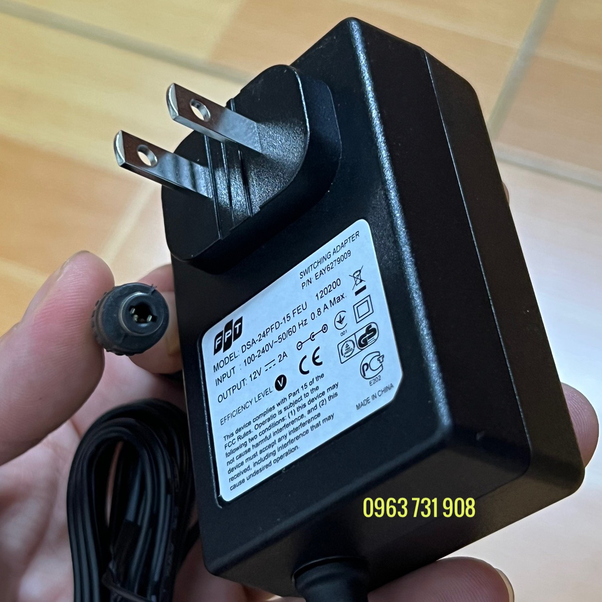 Adapter nguồn 12V 2A chính hãng