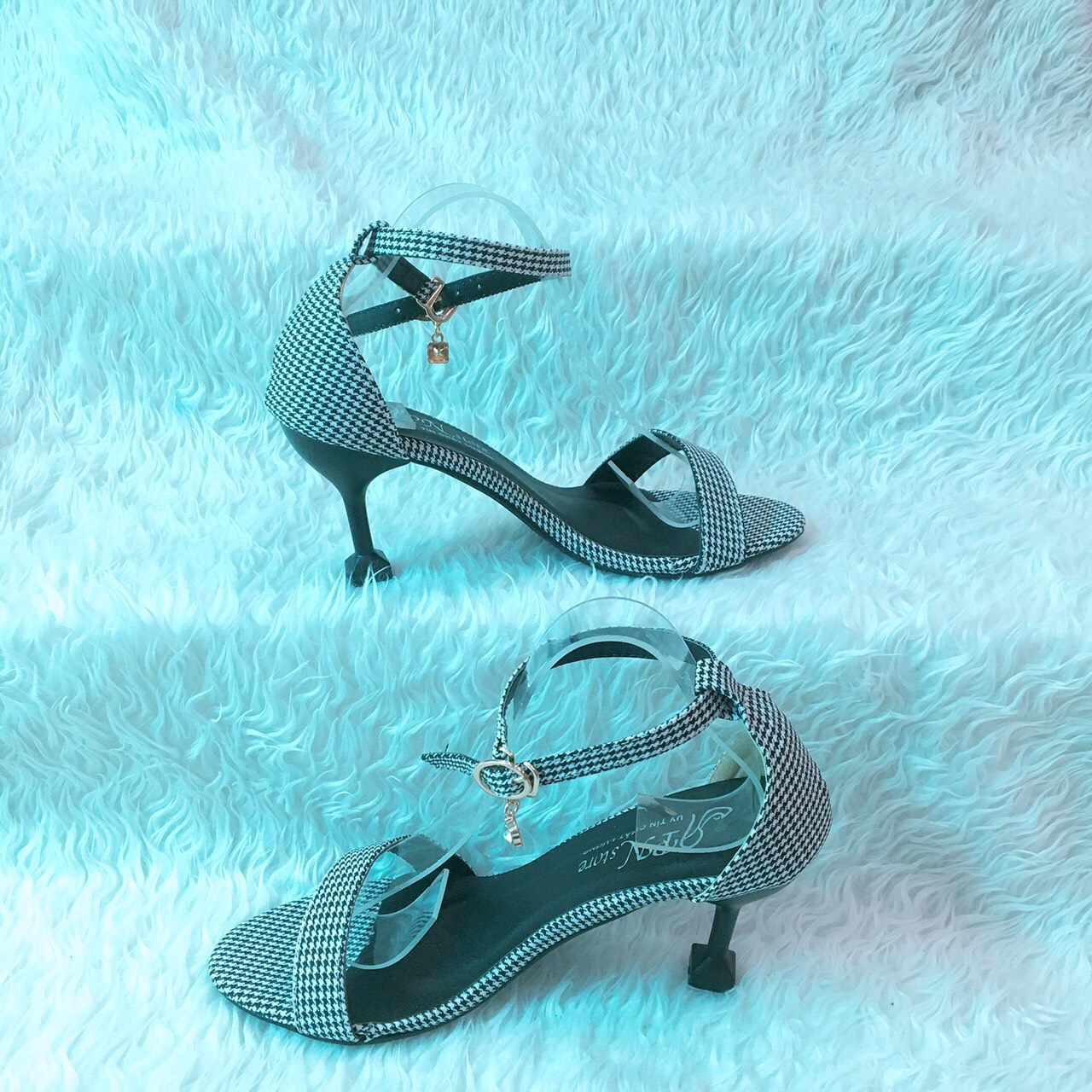 [HCM]Giày Cao Gót Nữ  Giày Công Sở Đế Trụ Cao 7CM