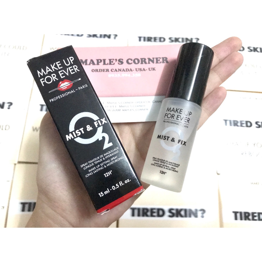 Xịt Khóa Trang Điểm FOREVER Mist & Fix Cấp Ẩm Lâu Trôi