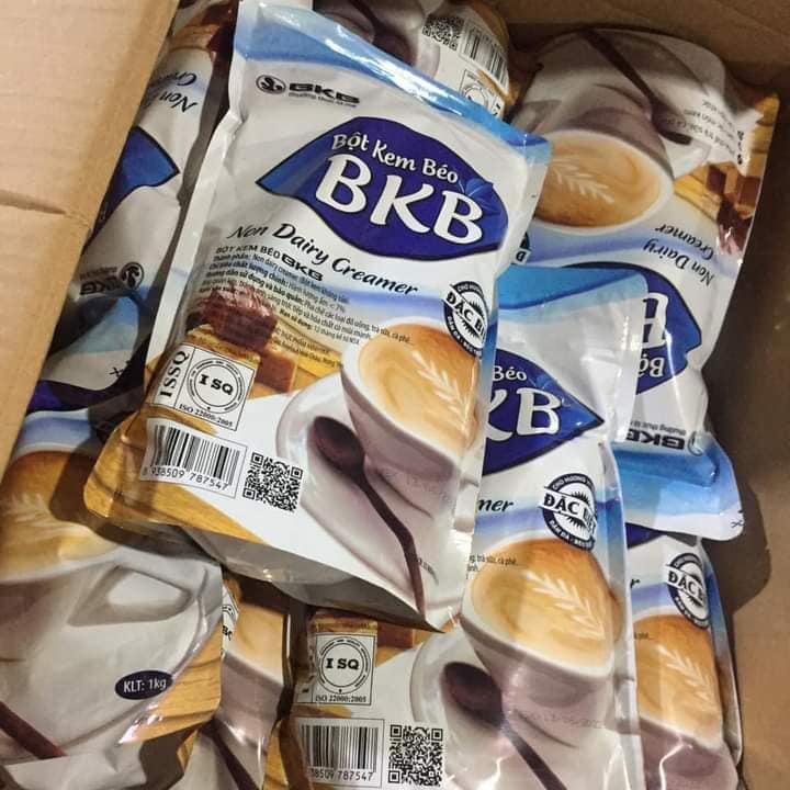 Bột kem béo BKB pha trà sữa thơm ngon túi 1kg