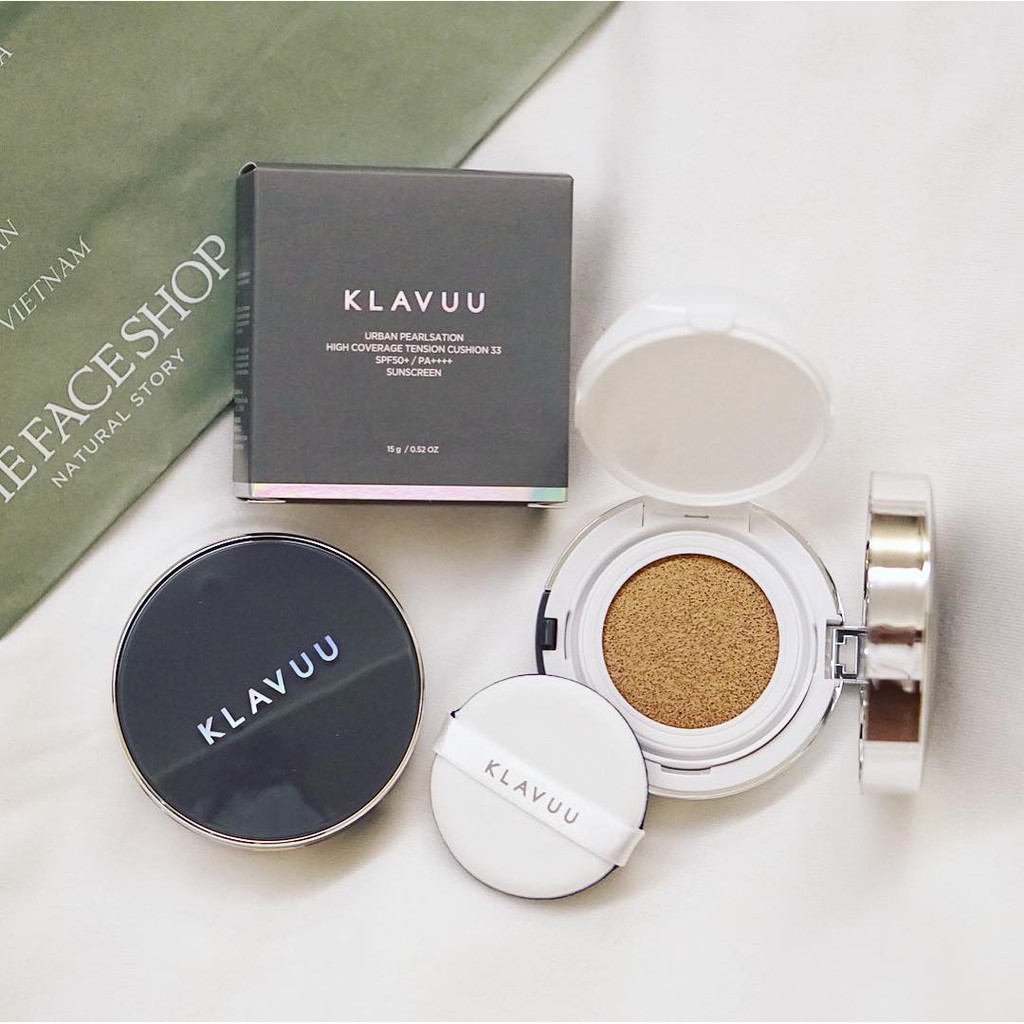 PHẤN NƯỚC Klavuu High Coverage Tension Cushion 15G frorence86 Store