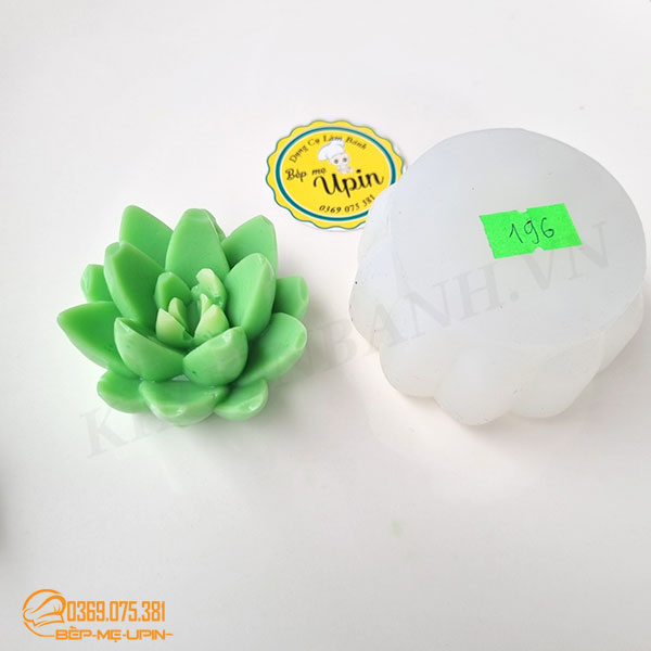 Khuôn silicon sen đá
