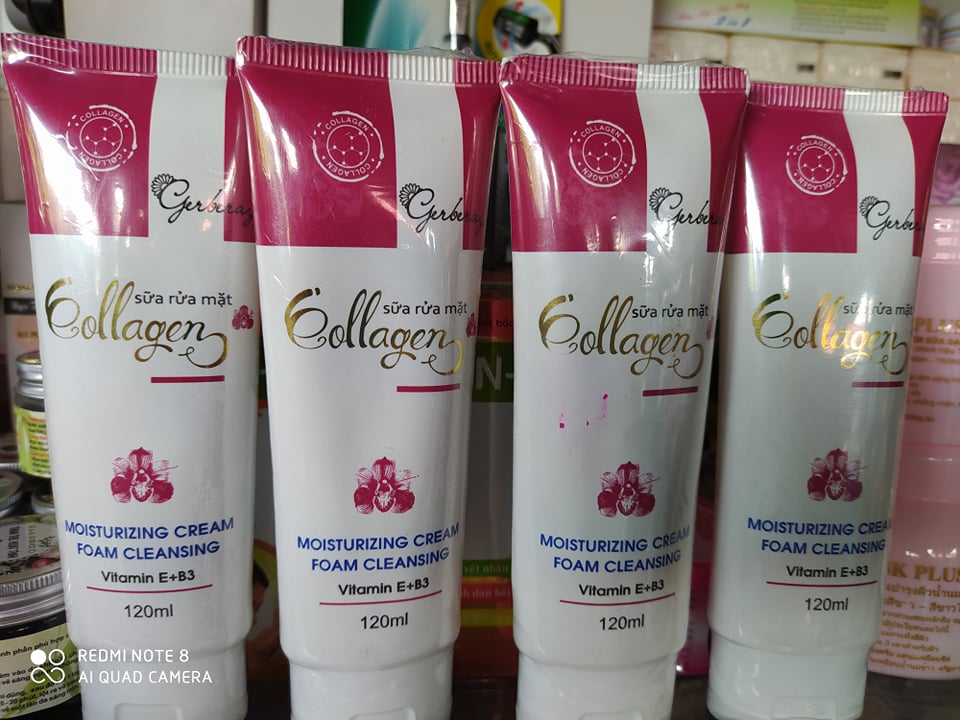 Sữa rửa mặt Collagen Gerberagirl 120ml