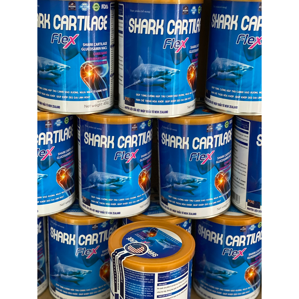 Sữa sụn vi cá mập Shark Cartilage Flex Glucosamin