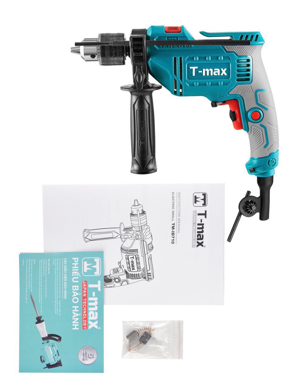 [HCM]máy khoan tường nhãn hiệu T - MAX 13 ly  model ID 710