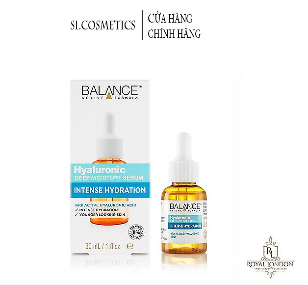 Serum Cấp Nước Dưỡng Ẩm Balance Active Formula /Hyaluronic Deep Moisturizing 30ml