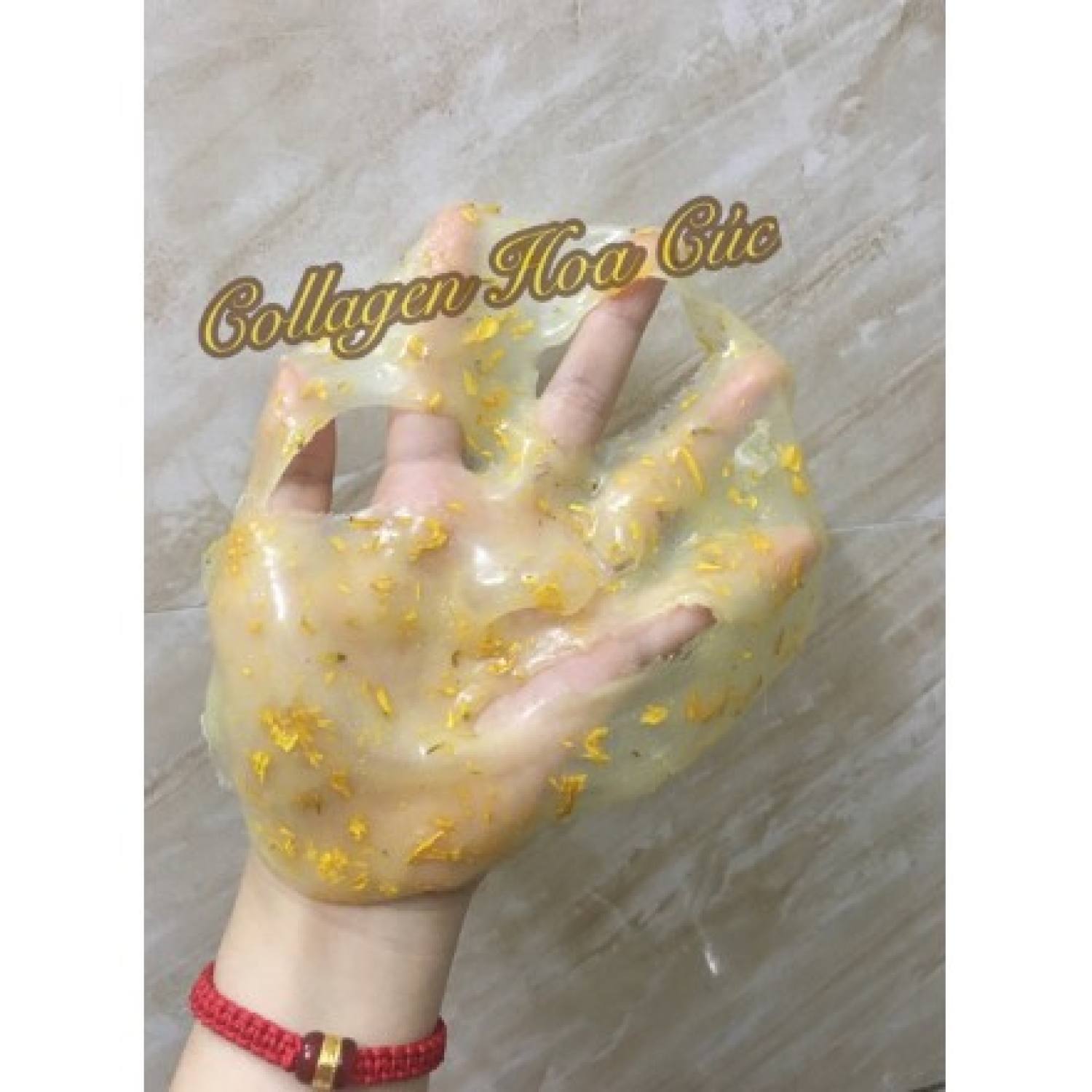 100gr bột mặt nạ dẻo collagen hoa cúc hàng lᴏại 1