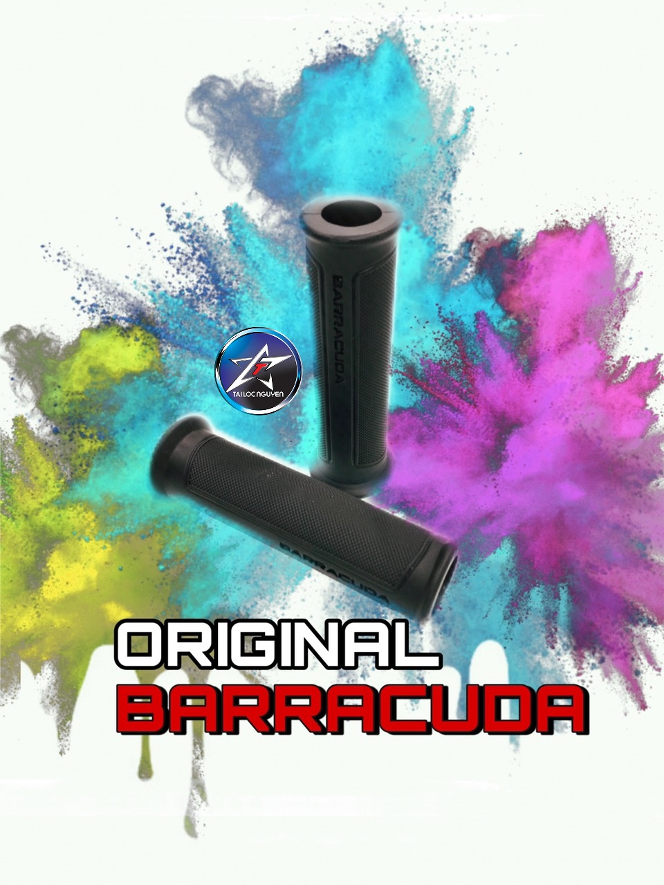 [HCM]BAO TAY XE MÁY BARRACUDA REAL