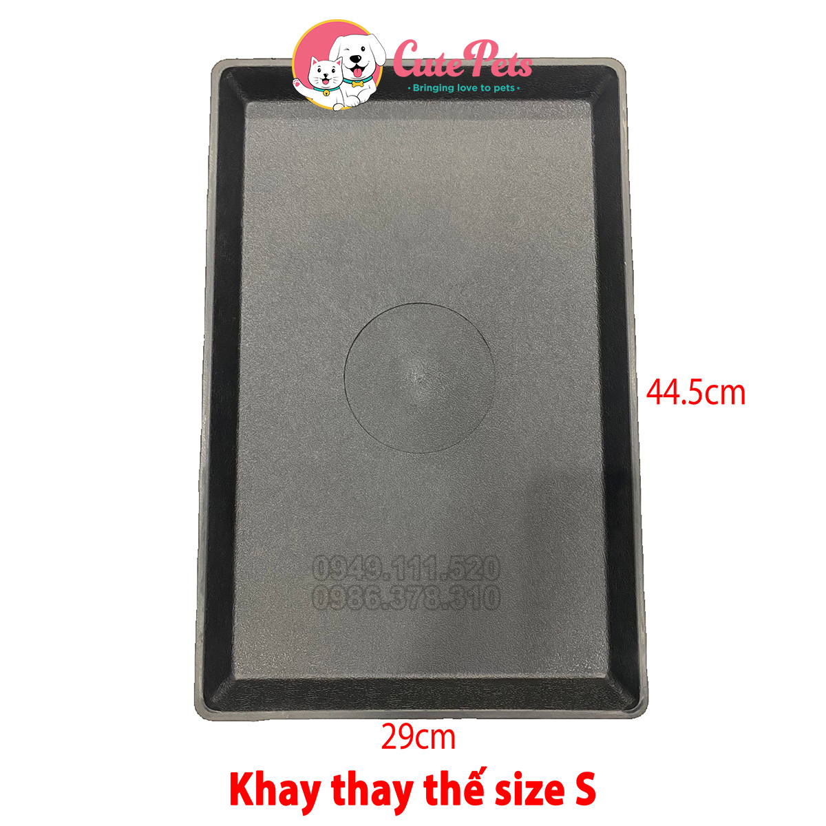 Plastic tray replacement cage powder coating-cutepets