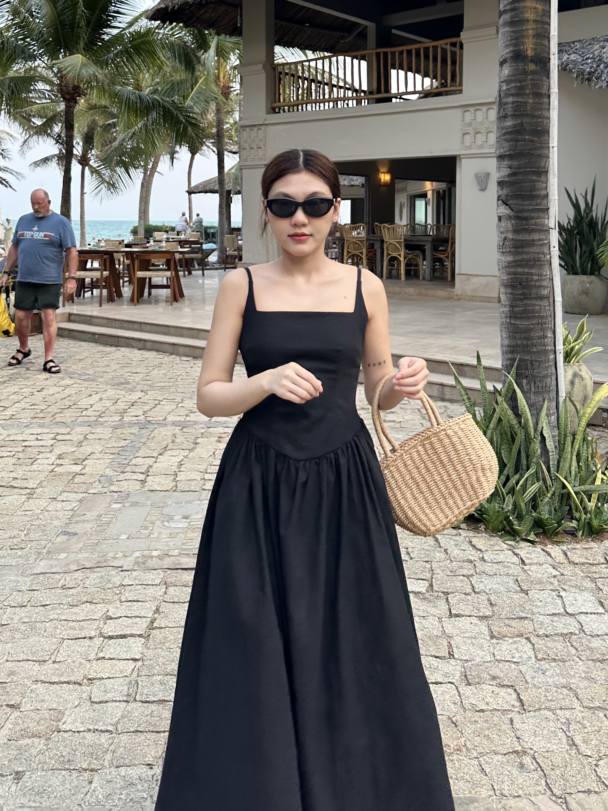 Đầm dây linen cột dây lưng - 𝐉𝐞𝐧𝐧𝐢 𝐃𝐫𝐞𝐬𝐬